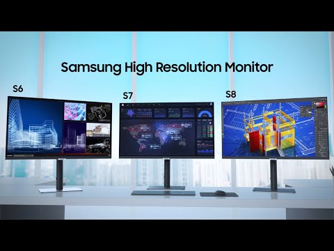 High Resolution Monitors: Innovative displays that power your performance | Samsung