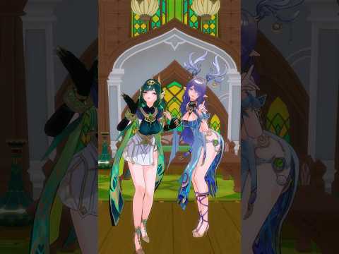 ネフェル ラウマ 愛包ダンスホール【原神MMD】