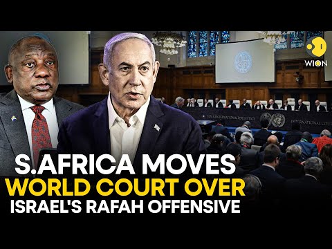 ICJ LIVE: S. Africa asks World Court for more emergency measures over Israel's Rafah offensive |WION