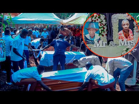 HUZUNI: MAZISHI YA MKE NA MUME WALIO FARIKI SIKU MOJA,CHANZO CHA KIFO CHATAJWA