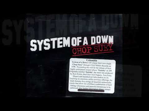 System Of A Down – Chop Suey! (Instrumental High Quality 2025) ReMixeD