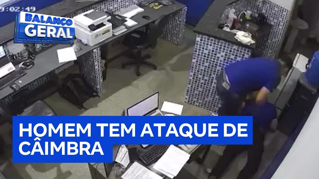 Vídeo de homem com forte câimbra após treino viraliza nas redes sociais