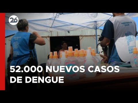 ARGENTINA | Reportaron 52.000 nuevos casos de dengue y otras 32 muertes en solo una semana