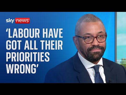 Labour got priorities 'completely wrong', says shadow home secretary James Cleverly