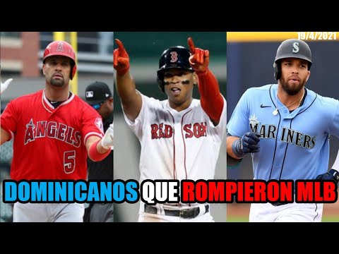 RAFAEL DEVERS, ALBERT PUJOLS, JOSÉ MARMOLEJOS ¡LOS MEJORES! - DOMINICANOS QUE ROMPIERON MLB