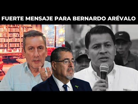 ROBERTO VILLATE LE MANDA UN MENSAJE AL PRESIDENTE DE GUATEMALA POR EL ALCALDE DE SAN JUAN LA LAGUNA