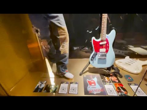 Kurt Cobain Skystang I guitar and other memorabilia hits the auction block