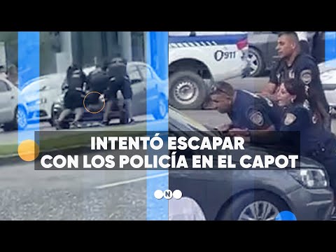 Intentó ESCAPAR con POLICÍAS en el CAPOT - Telefe Noticias