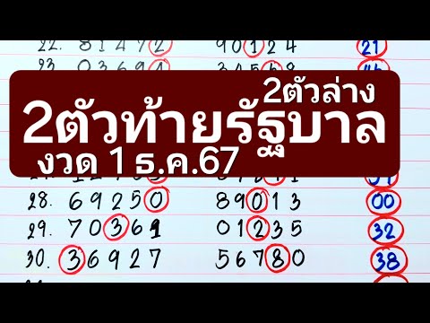 2ตัวล่าง25ชุดตรง(2ตัวท้ายรัฐ