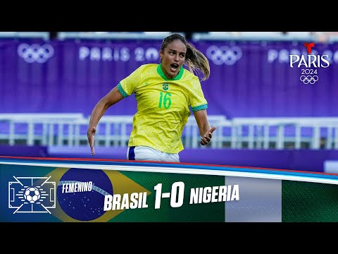 Highlights & Goles: Brasil vs Nigeria 1-0 | Juegos Olímpicos París 2024 | Telemundo Deportes