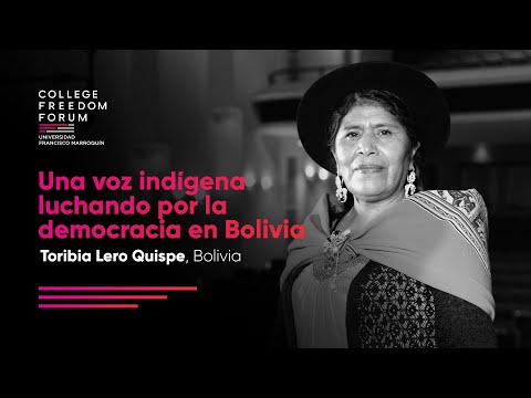 Una voz indígena luchando por la democracia en Bolivia | Toribia Lero Quispe