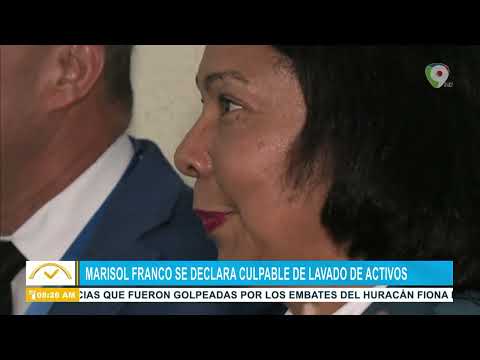 Marisol Franco se declara culpable de lavado de activos | El Despertador SIN