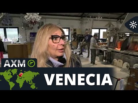 Andalucía X el mundo | El cristal de Murano y su técnica del soplido con Teresa