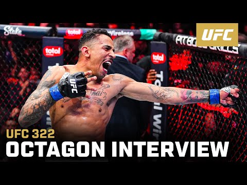 Carlos Prates Octagon Interview | UFC 322