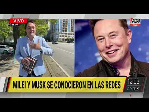 Bromance el término utilizado por los medios sobre la relación de Elon Musk y Javier Milei