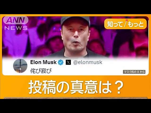 Image of Elon Musk Highlights Japanese 'Wabi-Sabi' in Social Media Post