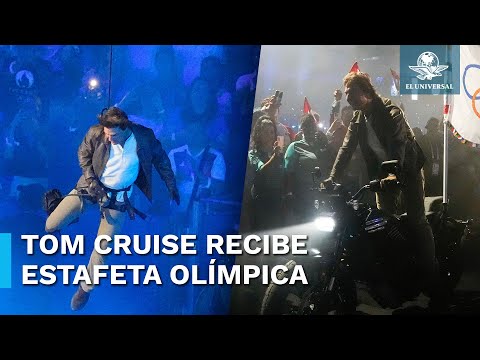 Tom Cruise hace inesperada aparición en la clausura de los Juegos Olímpicos de París 2024