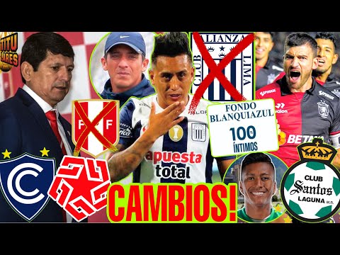 SABOGAL SACA a CUEVA de ALIANZA? y CHICHO? FPF: LOZANO FUGA de PERÚ? CUESTA MELGAR! AQUINO! LIGA 1