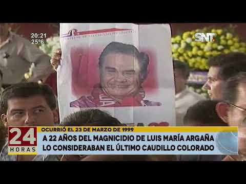 22 años del magnicidio de Luis María Argaña