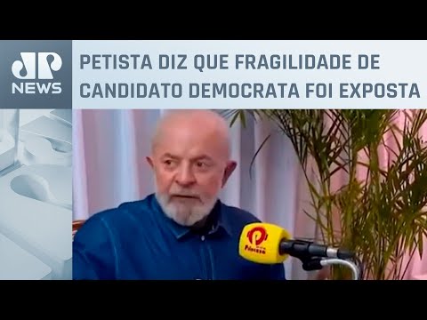 Lula sobre Biden: “Decisão de desistir cabe a ele”
