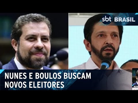 Ricardo Nunes e Guilherme Boulos voltam às ruas para campanhas políticas | SBT Brasil (08/10/24)