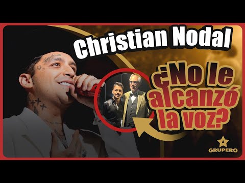 Christian Nodal pone en alto a México y canta con Andrea Bocelli