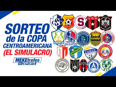 Sorteo Copa Centroamericana Concacaf (Simulacro) | Notícias de Centroamérica