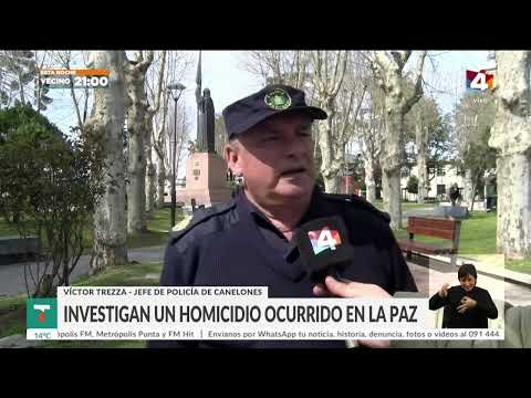 Investigan homicidio en la ciudad de La Paz