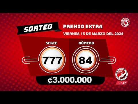 #EnVivo Sorteo de Lotería Popular Chances - 15 marzo 2024.