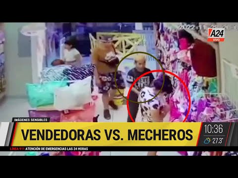 Vendedoras vs. mecheras pirañas I A24