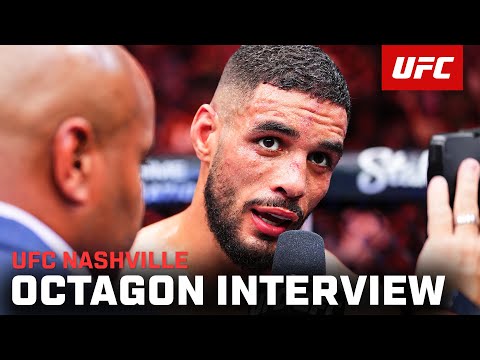 Gabriel Bonfim Octagon Interview | UFC Nashville