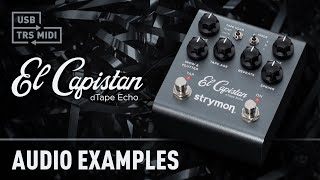 New El Capistan Audio Examples | Strymon