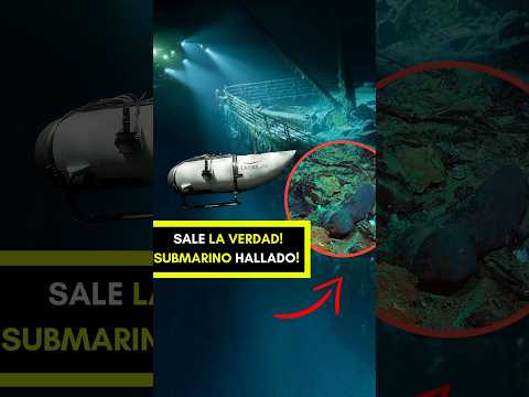 SALE la VERDAD del SUBMARINO HALLADO! #Shorts #Submarino #Titanic #OcenGate #AlanxElMundo
