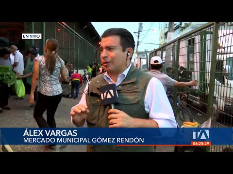 Mercados Municipales en Guayaquil atienden con total normalidad