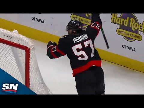 Senators David Perron Taps One Home To Cap A Wild Back-and-Forth Sequence