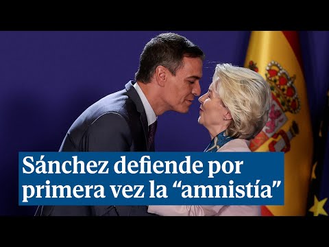 Sánchez defiende la amnistía para superar las consecuencias judiciales de la situación vivida