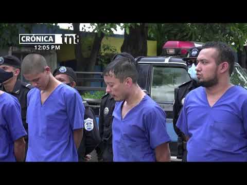 Atrapan a 22 sujetos por cometer variedad de delitos en Chinandega - Nicaragua