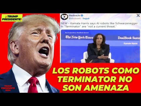 Kamala Harris. Los Robots como Terminator NO son Amenaza Actual. ÚLTIMAS NOTICIAS DE ESTADOS UNIDOS