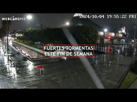 ? #CDMX | ¡Saca el paraguas! Fuertes tormentas este fin de semana. La capital #EnVivo