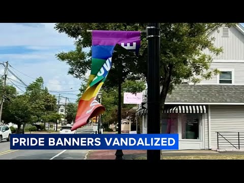 Vandals shred several Pride flags across Evesham Township, NJ