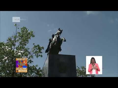 Homenaje a Simón Bolívar y a José Martí en Cuba