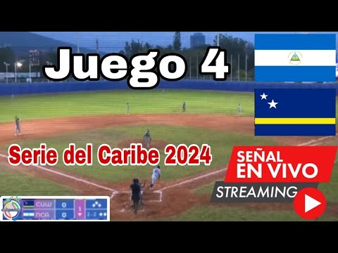 En Vivo: Nicaragua vs Curazao, juego 4 Serie del Caribe 2024