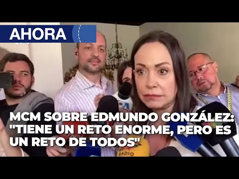 María Corina Machado ofrece declaraciones desde El Palacio de las Academias - En Vivo | 24Abr