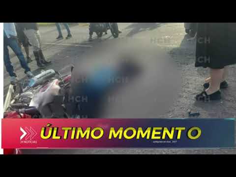 Motociclista pierde la vida tras accidente en San Esteban, Olancho