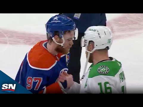 Oilers And Stars Exchange Handshakes After Six-Game Series
