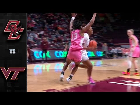 Acc Football Basketball 🏀 Boston College vs. Virginia Tech Women's Basketball Highlights (2021-22)