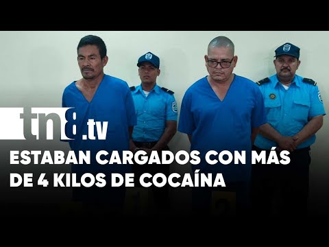 Policía Nacional arresta a capitalinos con más de 4 kilos de cocaína - Nicaragua