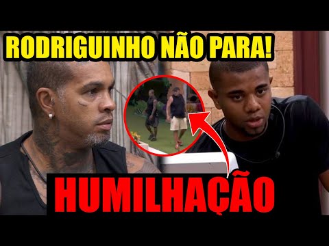 RODRIGUINHO VOLTA A HUMILHAR DAVI E QUESTIONA SEU TRAUMA DE INFÂNCIA