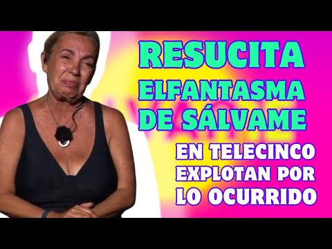 Carmen Borrego RESUCITA el FANTASMA de SÁLVAME: en TELECINCO EXPLOTAN por lo OCURRIDO