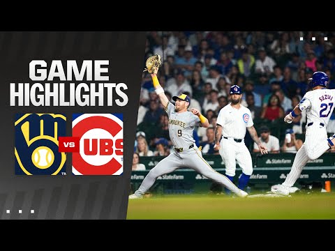 Brewers vs. Cubs Game Highlights (7/23/24) | MLB Highlights